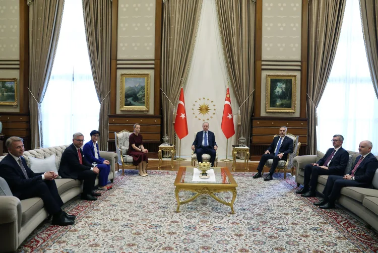Erdoğan, AB Temsilcisi Kallas ile Görüştü!