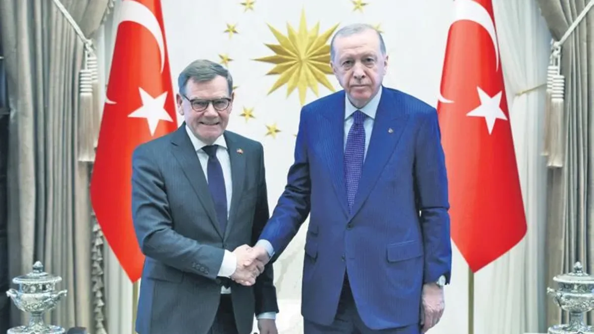 Erdoğan, Almanya Dışişleri Bakanı ile Görüştü