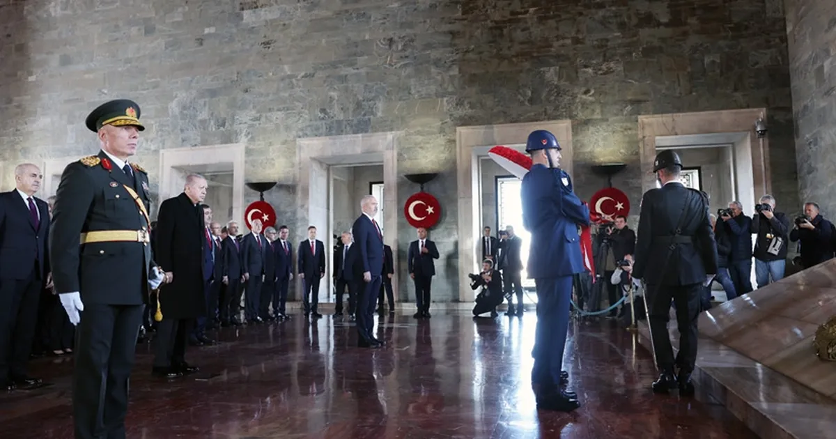 Erdoğan, Anıtkabir’de Cumhuriyet Bayramı’nı Kutladı