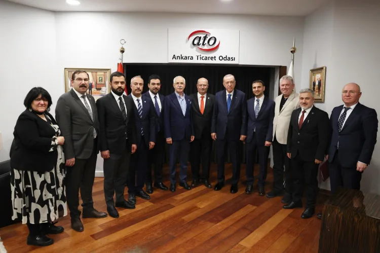Erdoğan, ATO’yu Ziyaret Etti: İş Dünyasına Destek