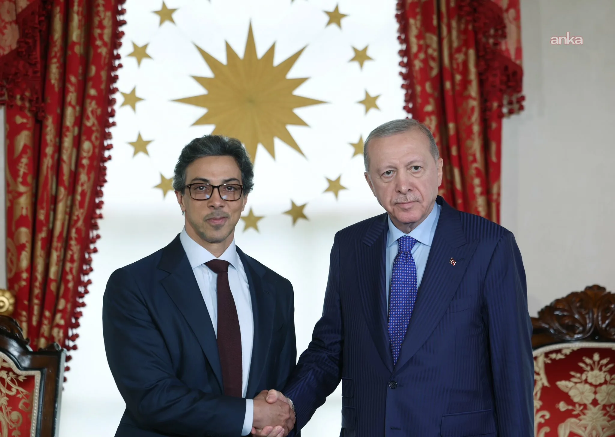 Erdoğan, BAE Başkan Yardımcısı’nı kabul etti