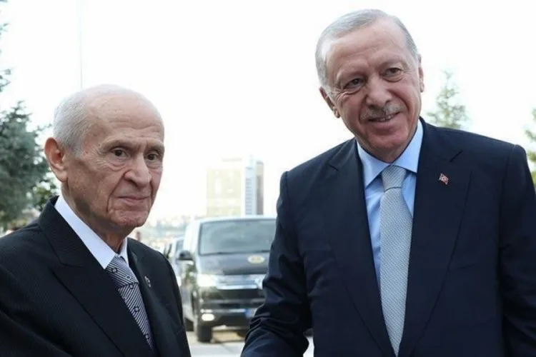 Erdoğan, Bahçeli ile İlk Görüşmesini Yaptı