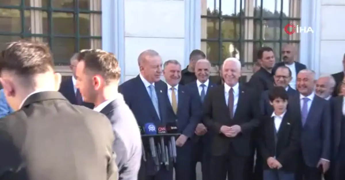 Cumhurbaşkanı Erdoğan ın Rize simidi yanıtı herkesi güldürdü 2
