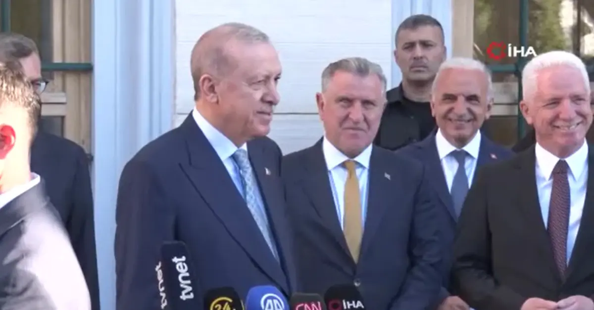 Cumhurbaşkanı Erdoğan ın Rize simidi yanıtı herkesi güldürdü 4