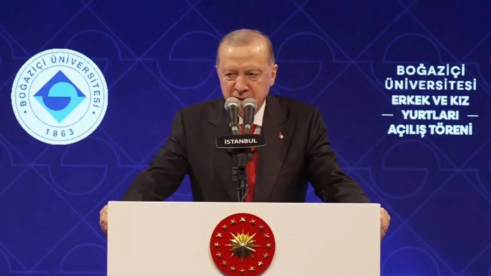 Erdoğan Boğaziçi Üniversitesi’nde Gündemi Belirliyor