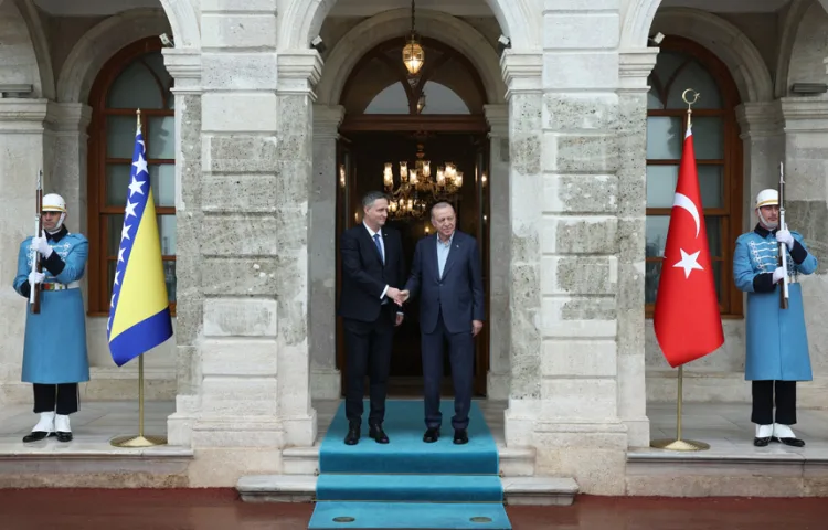 Erdoğan, Bosna Hersek Başkanı ile Bir Araya Geldi