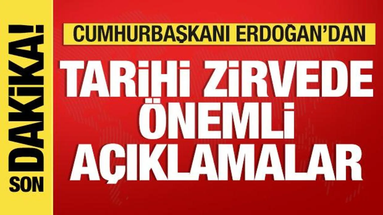 Erdoğan Budapeşte’de Türk Zirvesi’nde Konuştu