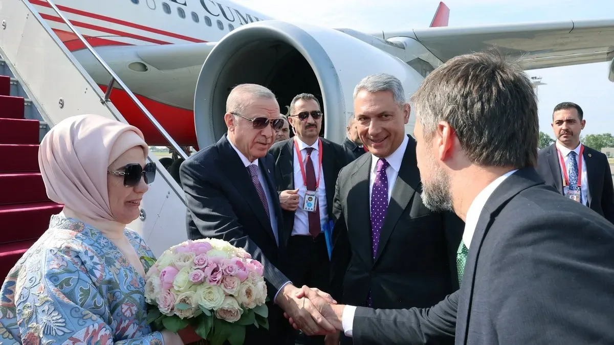 Erdoğan Budapeşte Zirvesi için Macaristan’da!