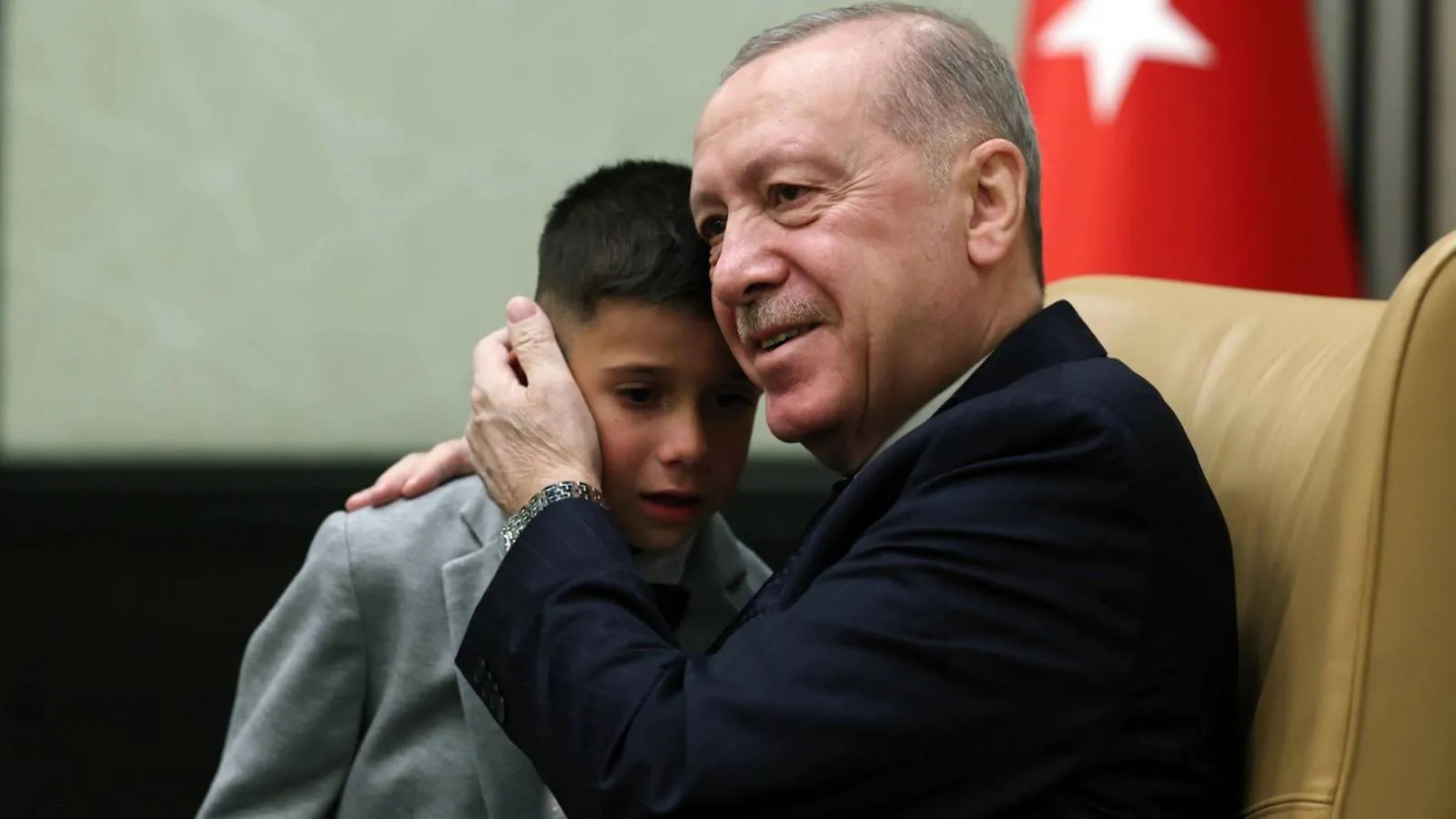 Erdoğan, Çocuklarla Duygusal 23 Nisan Kutladı