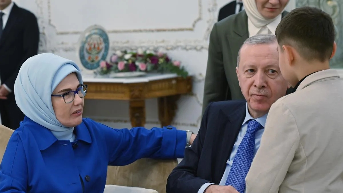 Erdoğan Çocuklarla İftar Sofrasında Buluştu