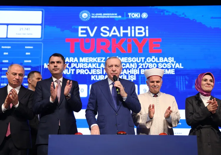 Erdoğan’dan 500 Bin Konut Projesi Müjdesi!