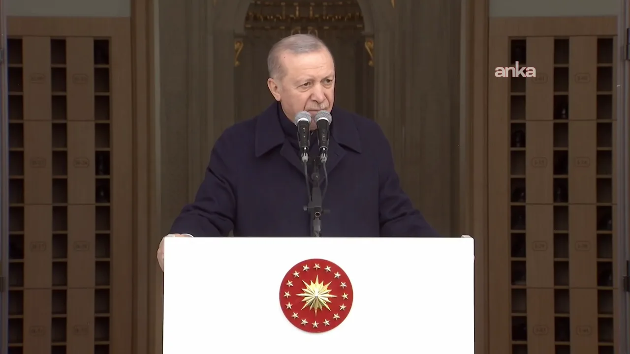 Erdoğan’dan Ahlatlıbel’de Manevi Vurgu