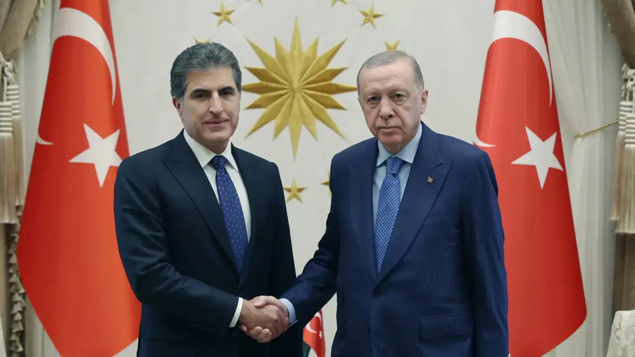 Erdoğan’dan Barzani’ye Geçmiş Olsun Mesajı