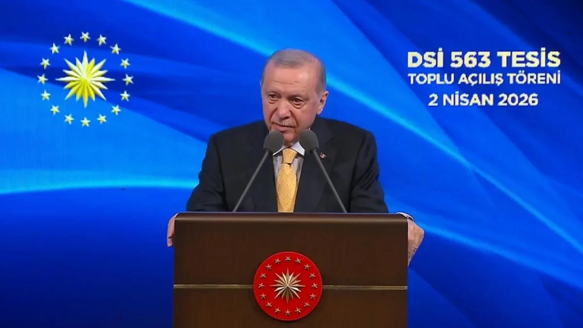 Erdoğan’dan DSİ Açılışında Önemli Mesajlar