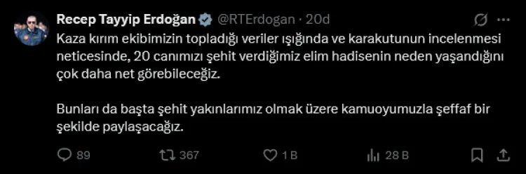 Erdoğan’dan Ekonomi ve Gazze’ye Dair Önemli Mesajlar