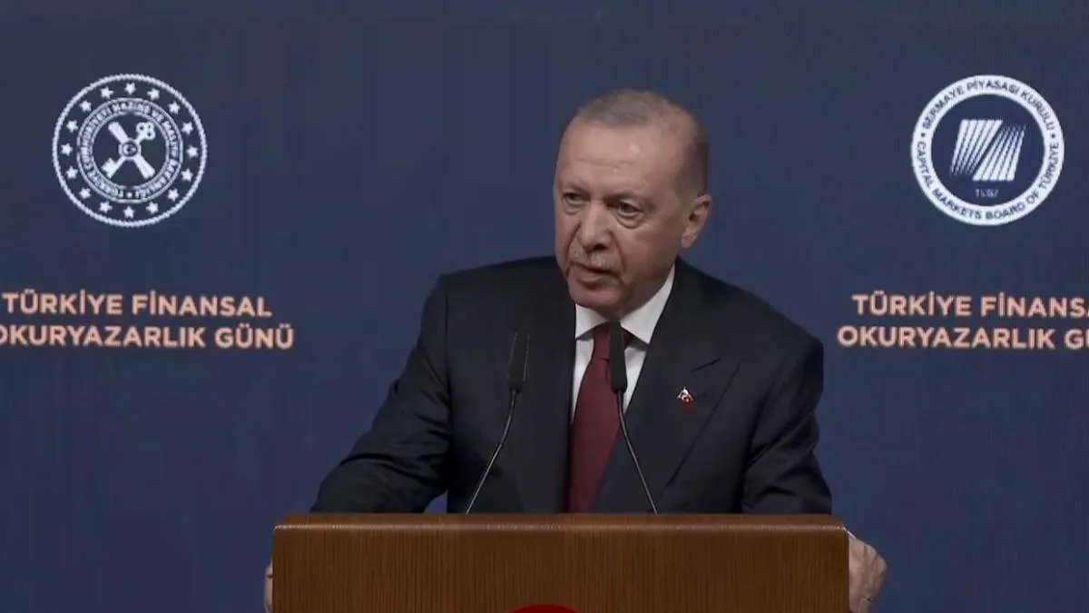 Erdoğan’dan Finansal Okuryazarlık Vurgusu!