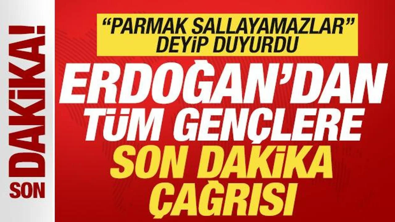 Erdoğan’dan Gençlere Önemli Mesajlar!