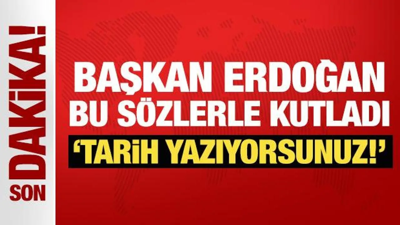 Erdoğan’dan Hava Kuvvetleri’ne Anlamlı Kutlama!