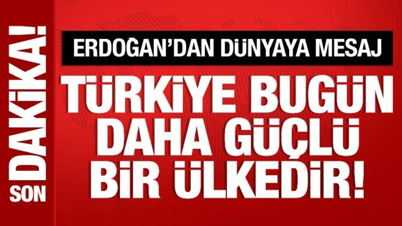 Erdoğan’dan İftar Sofrasında Birlik Vurgusu