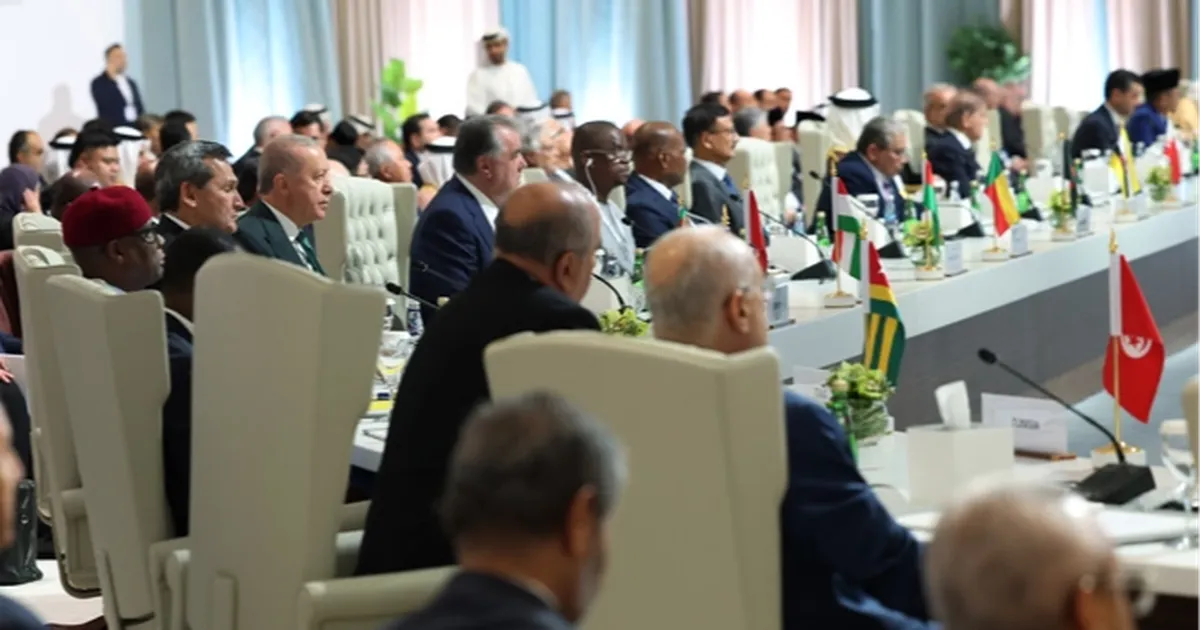 Erdoğan’dan İİT Zirvesinde Filistin Vurgusu