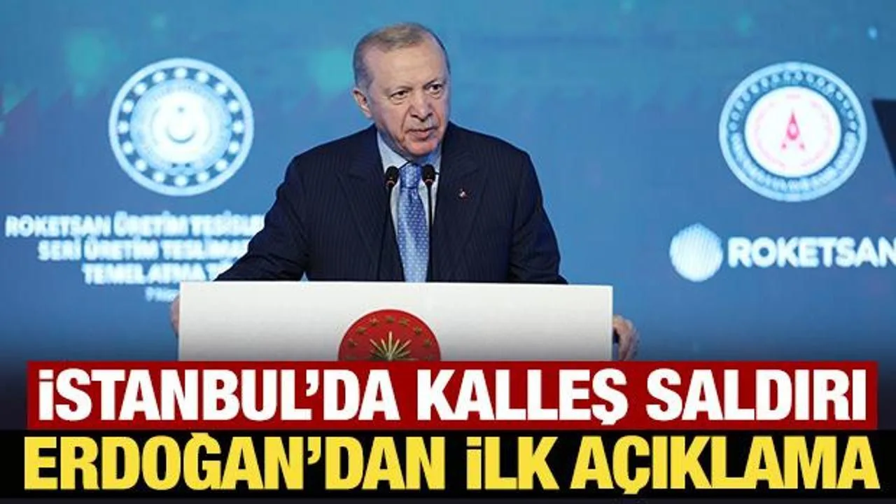 Erdoğan’dan İstanbul Terör Saldırısına Kınama