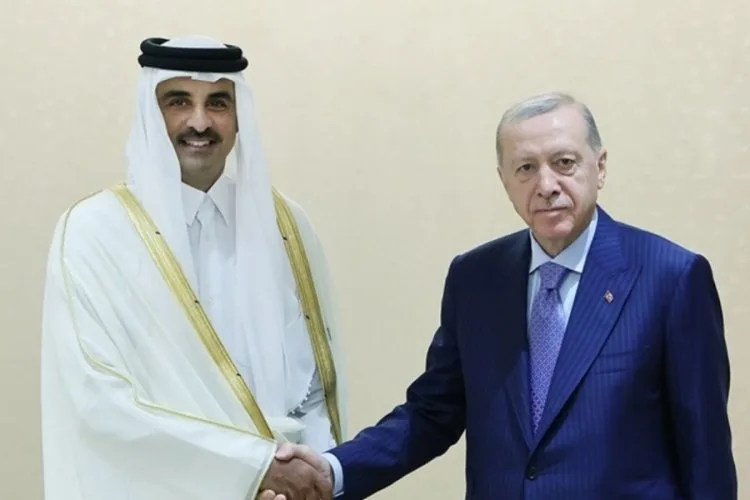 Erdoğan’dan Katar Emiri ile kritik görüşme