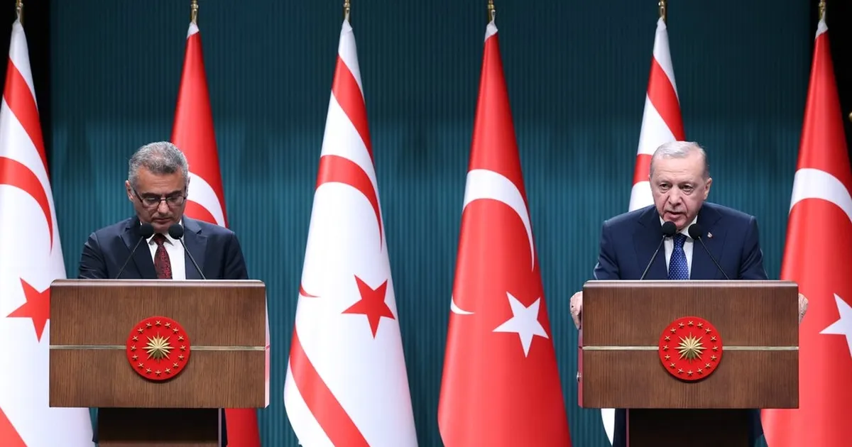 Erdoğan’dan Kıbrıs’ta İki Devletli Çözüm Vurgusu
