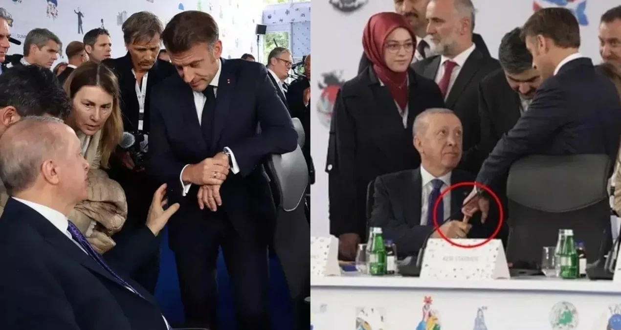 Erdoğan’dan Macron’a Saygısız Mesafe