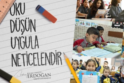 Erdoğan’dan Öğrencilere Karne Tebriği