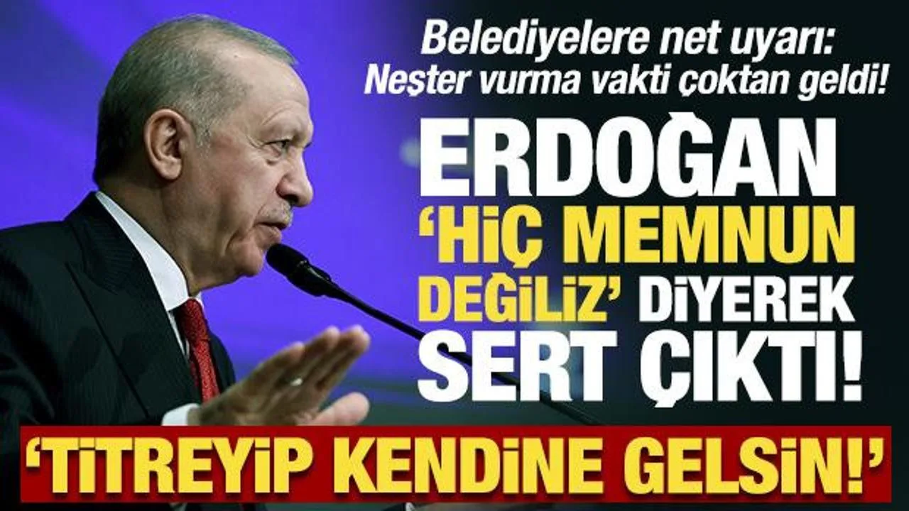 Erdoğan’dan Özgür Özel’e Sert Tepki!