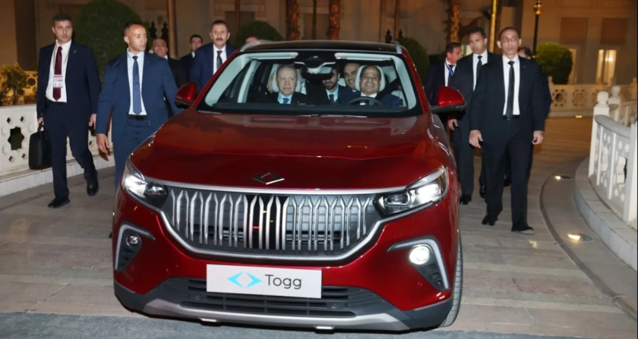 Erdoğan’dan Sisi’ye Togg Hediye Ziyareti!