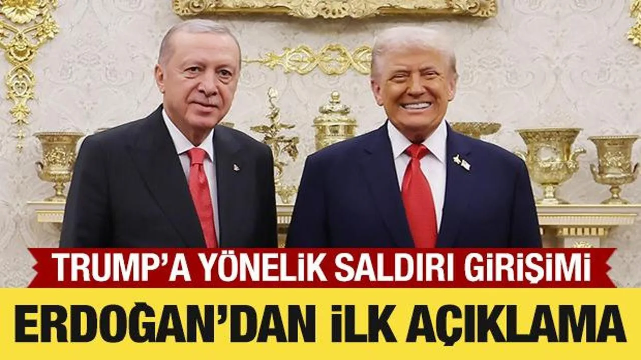 Erdoğan’dan Trump’a Geçmiş Olsun Mesajı