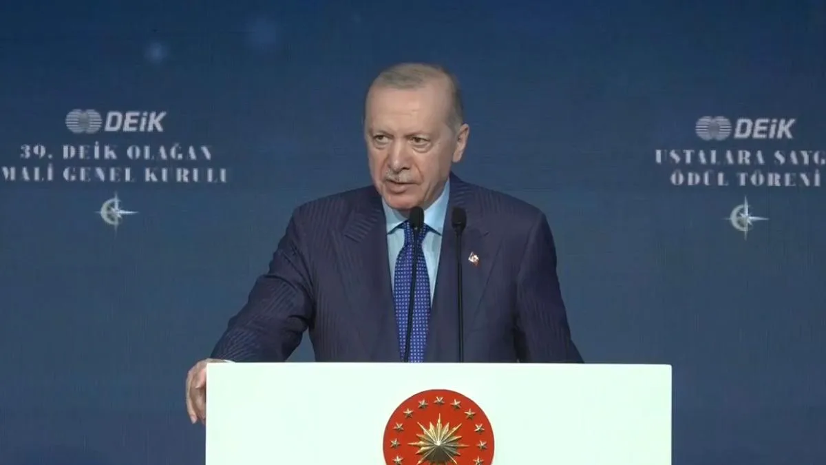 Erdoğan: DEİK, Özel Sektörün Dünyaya Kapısı