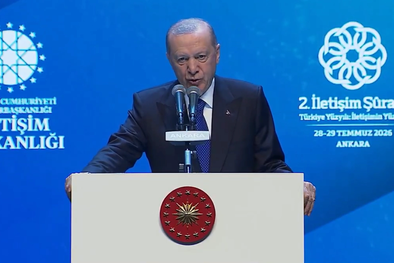 Erdoğan: Dezenformasyonla Mücadele Millî Güvenliktir