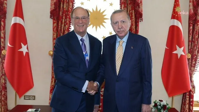 Erdoğan, Fink ile Ekonomi Zirvesi’nde Buluştu!