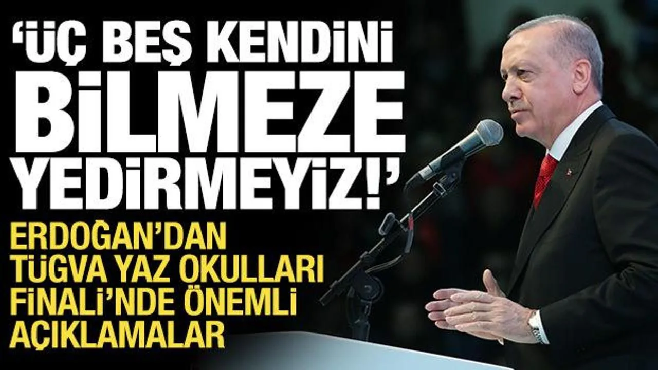 Erdoğan: Gençlerimizin Geleceği İçin Buradayız!