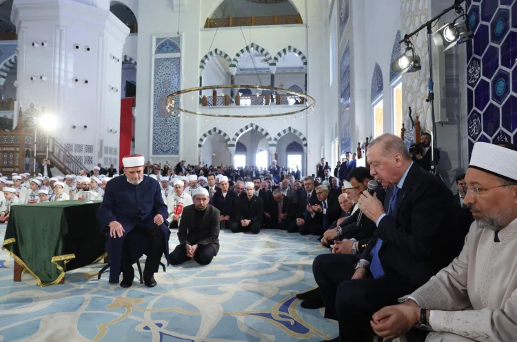 Erdoğan, Hafızlık İcazet Törenine Katıldı