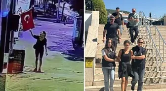 Ters kelepçe ile alındı! İşte bayrağımızı yakan o alçağın savunması
