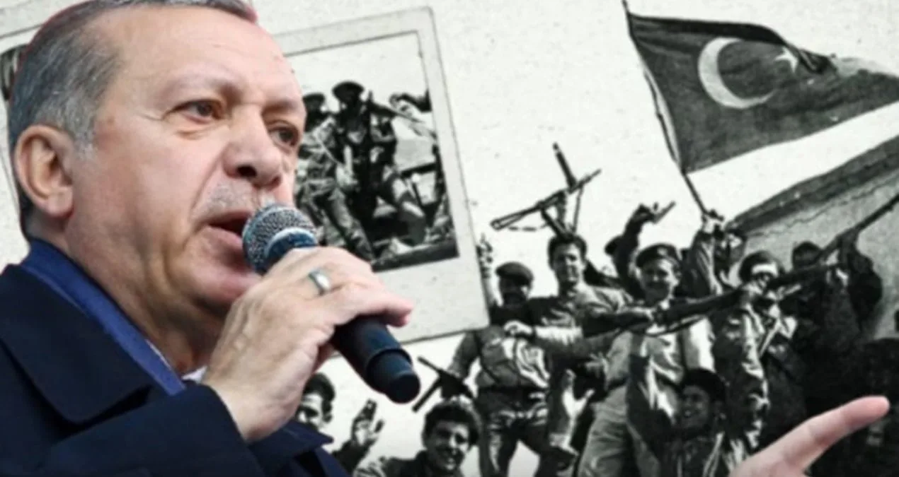 Erdoğan’ın Kıbrıs Paylaşımında Skandal Fotoğraf!