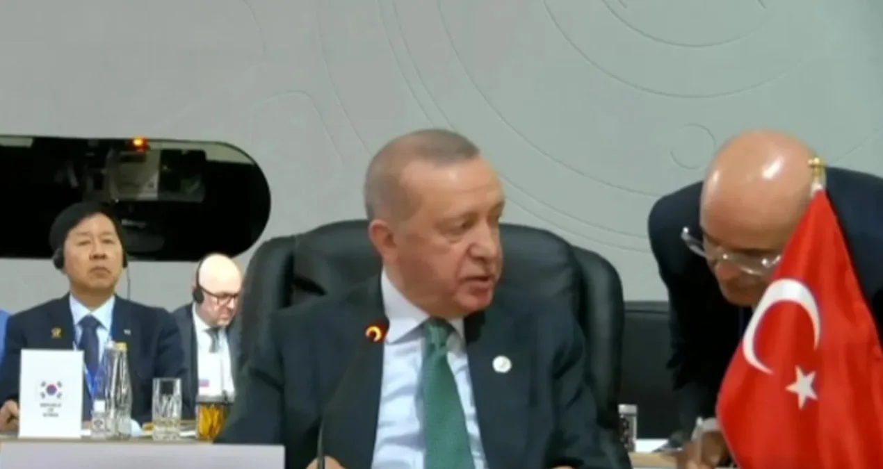 Erdoğan’ın Konuşmasında Şimşek’in İlginç Uyarısı!