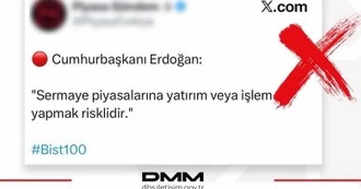 Erdoğan’ın Yatırım Açıklaması Çarpıtıldı!