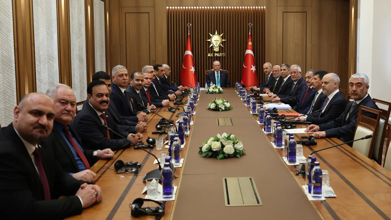 Erdoğan, Irak Meclis Başkanı Meşhedani’yi kabul etti