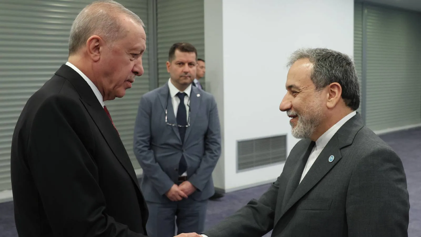 Erdoğan, İran Dışişleri Bakanı’nı Kabul Etti