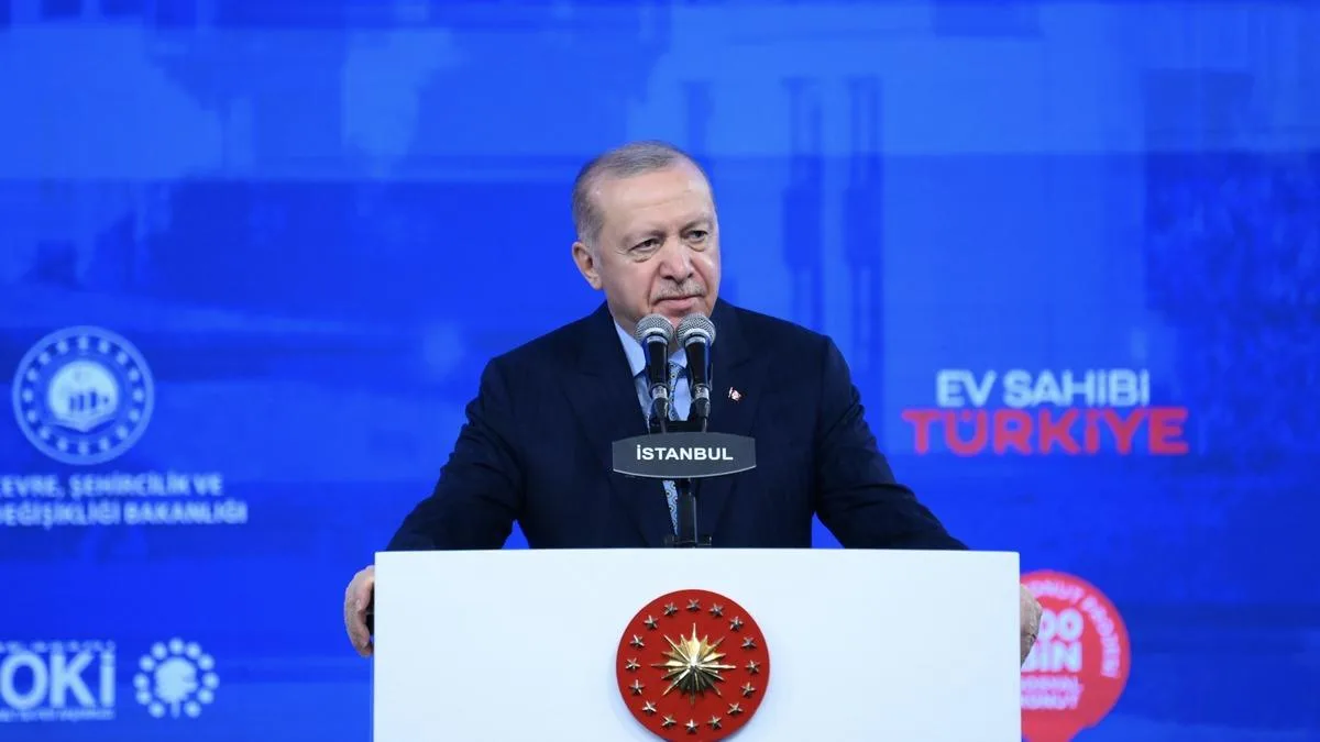 Erdoğan: İstanbul’un Geleceği Kentsel Dönüşümde!