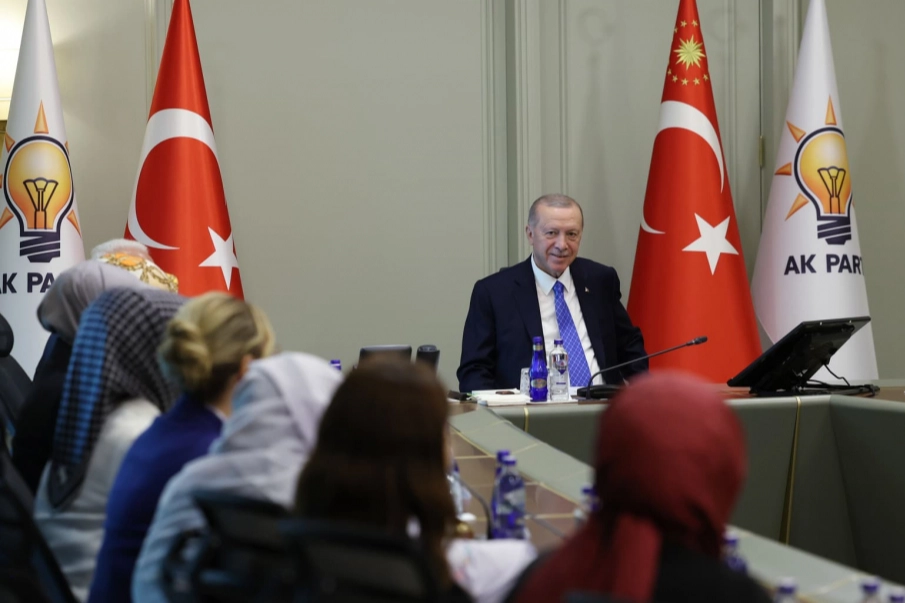 Erdoğan, Kadın Belediye Başkanlarıyla Buluştu