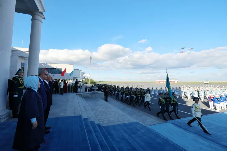 Erdoğan, Kazakistan’da Zirve İçin Astana’ya Ulaştı