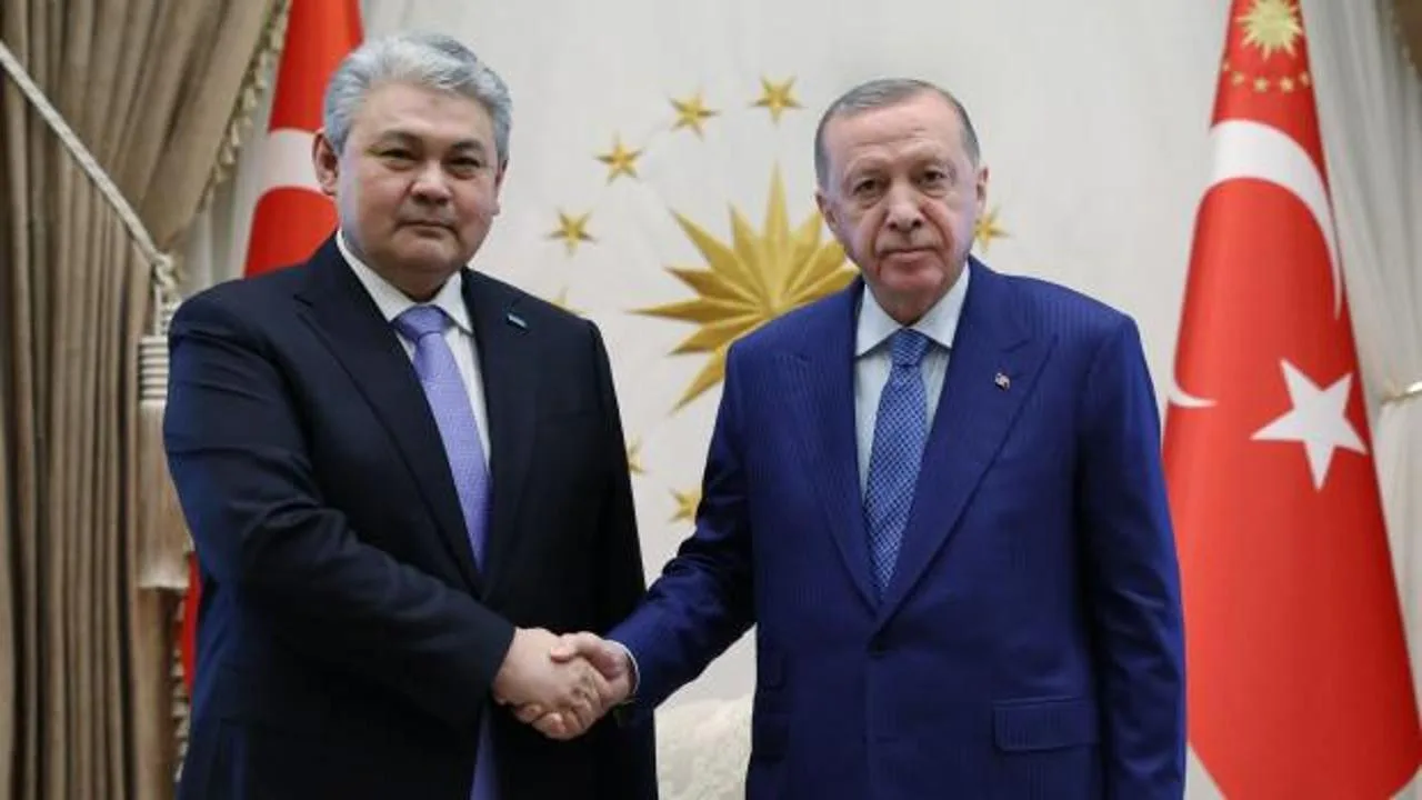Erdoğan, Kazakistan Dışişleri Bakanı’nı kabul etti