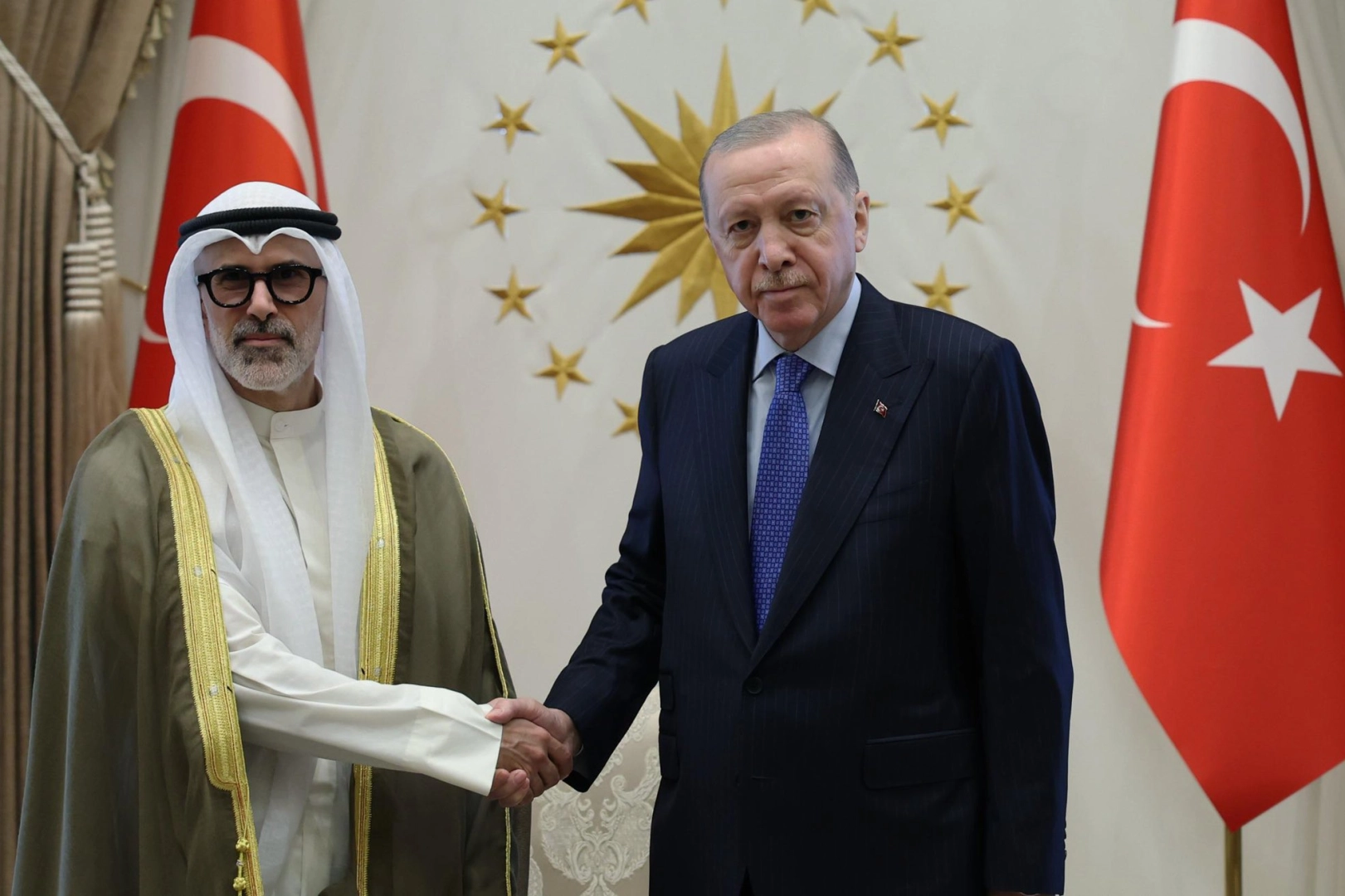 Erdoğan, Kuveyt Dışişleri Bakanı’nı kabul etti!