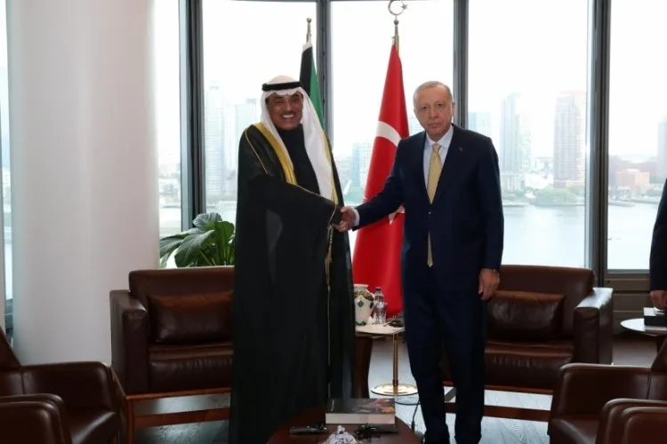 Erdoğan, Kuveyt Veliaht Prens’i Kabul Etti