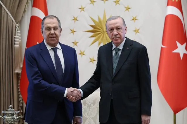 Cumhurbaşkanı Erdoğan ve Lavrov